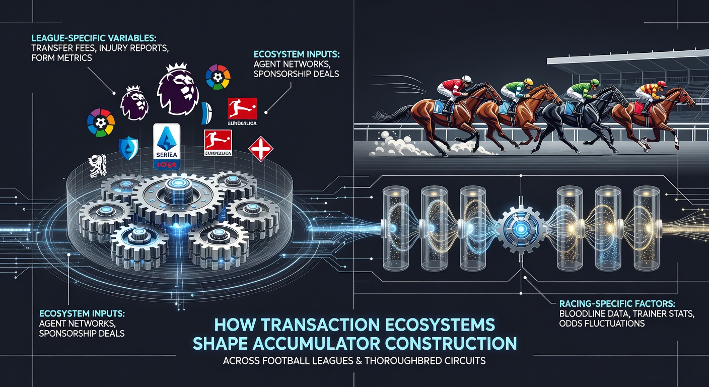Comparison chart of accumulator payout structures across European football and Australian thoroughbred markets